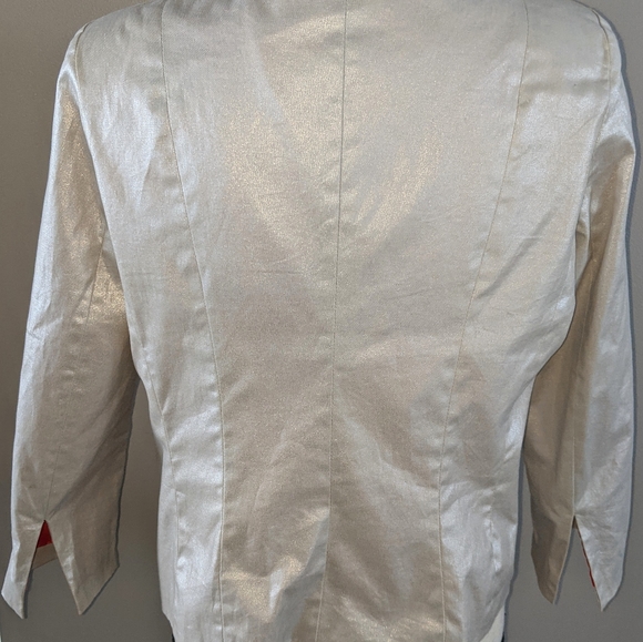 Camilla Tree Silver Blazer with Hot Pink Liner - Picture 10 of 10